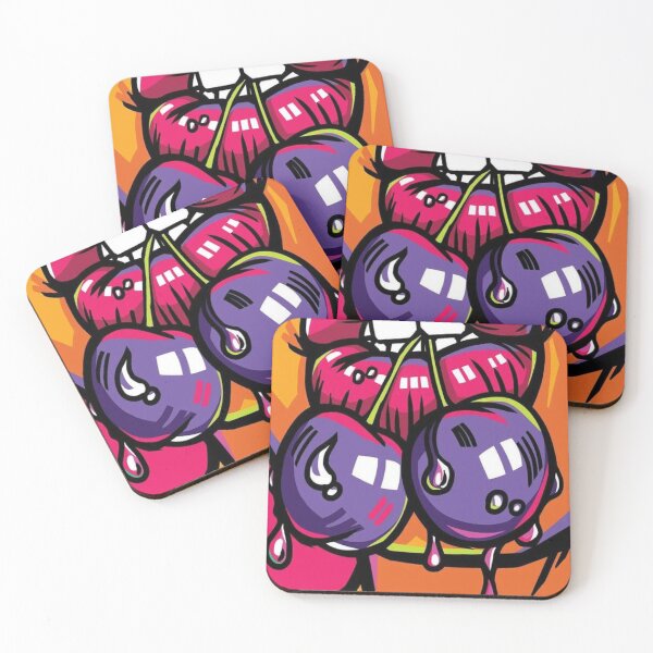Item preview, Pink sexy Lips and Cherries art designed and sold by OccateVadin.
