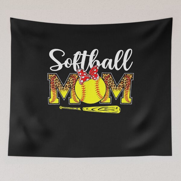 Item preview, Softball Mom Leopard Baseball Mom Lover Game Day Mothers Day designed and sold by mainana78.