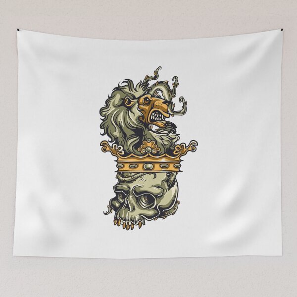 Artikelvorschau, LION KING SKULL - Beautiful Lion King Design With Crown Shirt Design entworfen und verkauft von Super3.