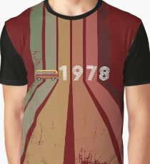Camiseta gráfica Viaje de 1978
