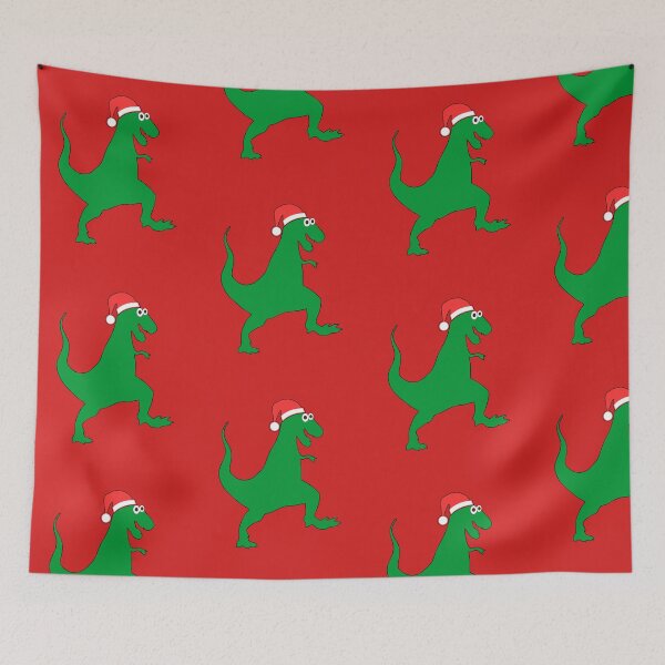Item preview, Santasaurus Santa T-Rex Dinosaur Christmas designed and sold by flippinsg.