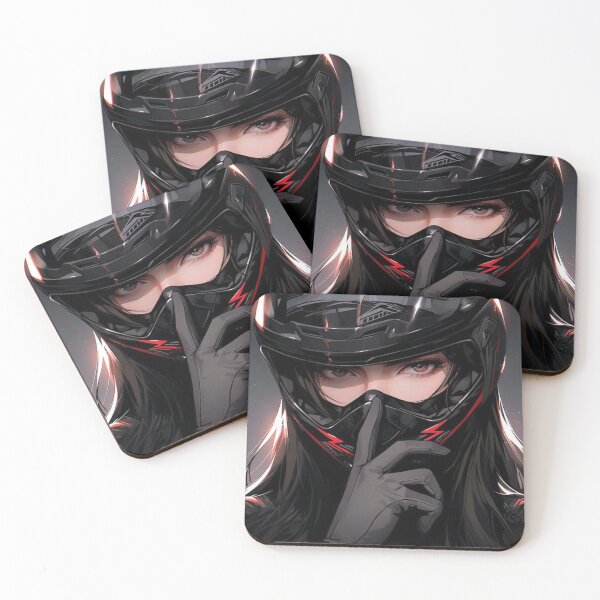 Item preview, Beauty Girl wearing a helmet art designed and sold by LlolteChifan.