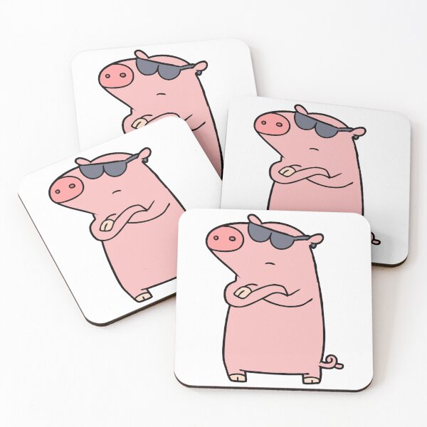 Item preview, Piggy Portraits: Capturing the Playfulness and Charm of Pigs designed and sold by Funky  Fibers.