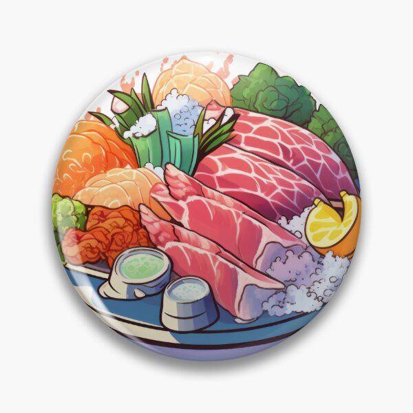 Artikelvorschau, Feeling fancy with this beautiful Sashimi platter entworfen und verkauft von cafegrafis.