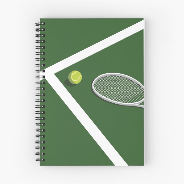 Item preview, Tennis Green Grass Court Tennis Racket Tennis Ball Art Print by Tennismates.au designed and sold by Boydfoto.
