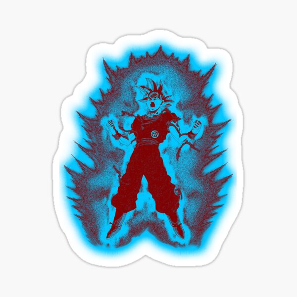 goku super saiyan blue kaioken Classic  Sticker for Sale by