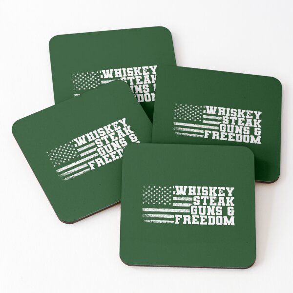 Artikelvorschau, Waffen statt Geld – Whiskey Steak Guns n Freedom entworfen und verkauft von MargaretasHypat.