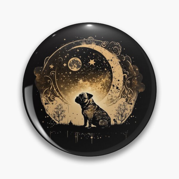 Item preview, Pug Zen Galaxy in Space designed and sold by Lovedogz4life.