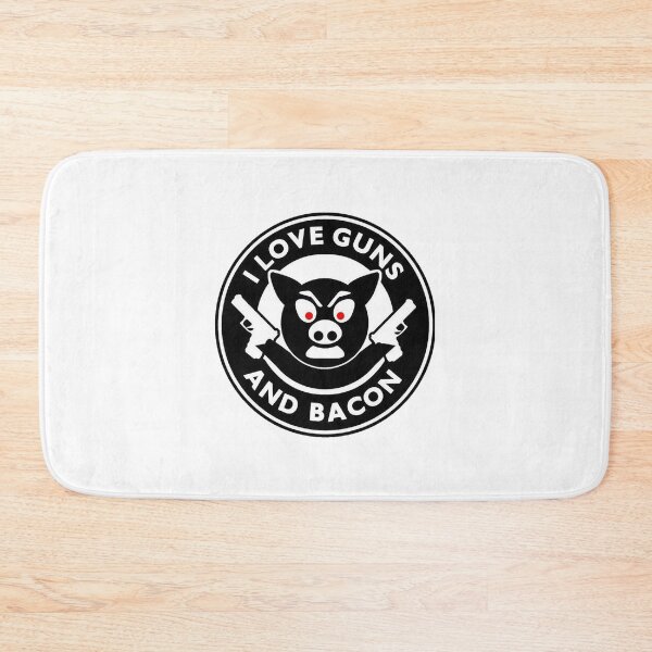 Item preview, i love guns and bacon designed and sold by MargaretasHypat.