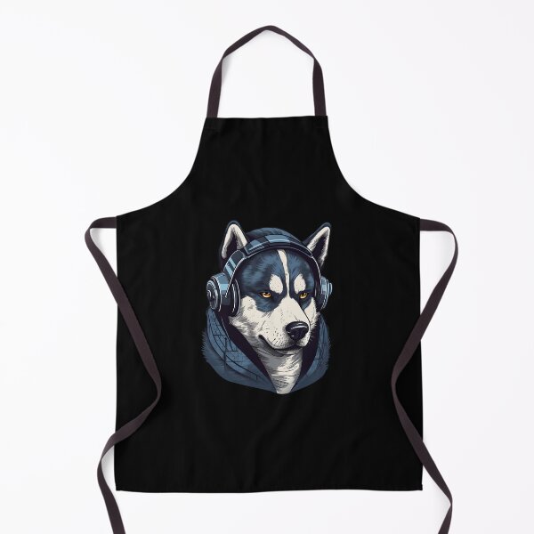 Item preview, Cool Husky DJ Headset Sunglasses Graphic Design designed and sold by MysteriousJ.