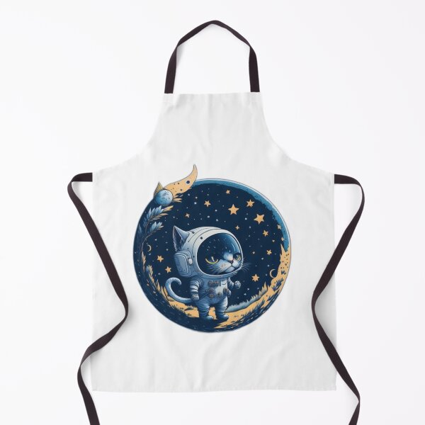 Item preview, Cute astronaut cat explores the moon. designed and sold by SaraSumi.