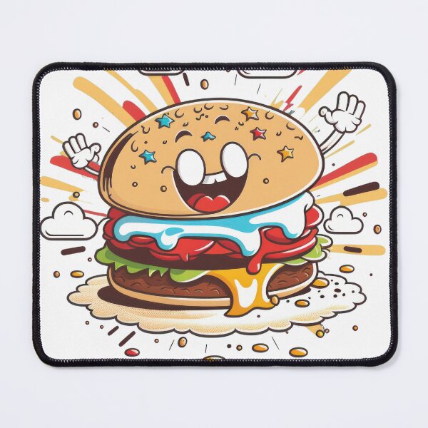 Item preview, Feeling hungry Get your cartoon burger fix right here designed and sold by cafegrafis.