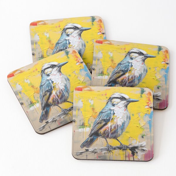 Item preview, Bird in Oil Painting designed and sold by Puristock.