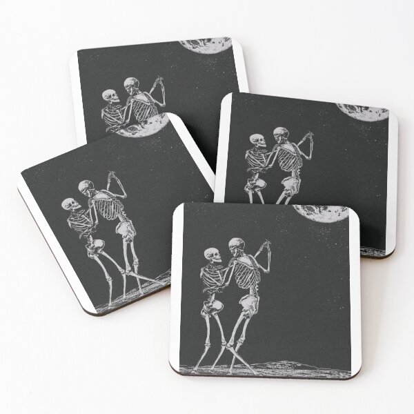 Item preview, Skeleton couple in love designed and sold by Sabinho13.
