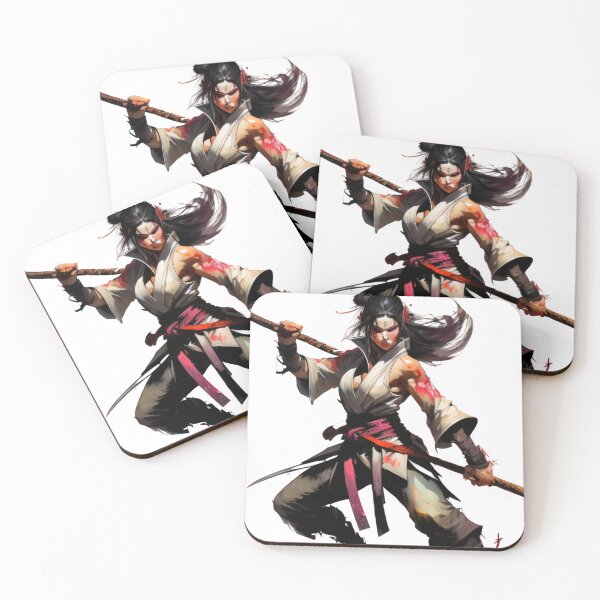 Item preview, Samurai in fighting stance designed and sold by Twenty24trends.