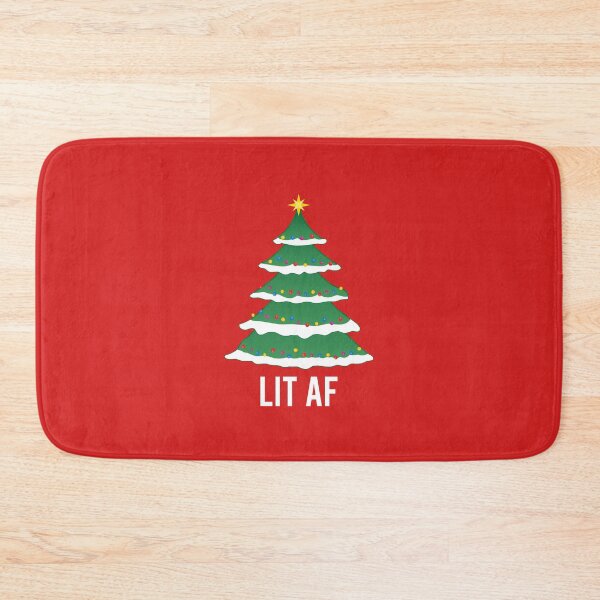Item preview, Lit Af Christmas Tree designed and sold by flippinsg.