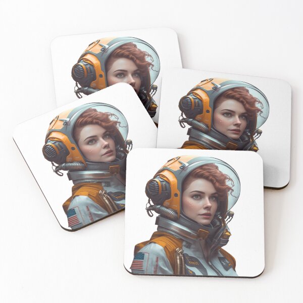 Item preview, astronaut woman 1 designed and sold by lizzbethgz.