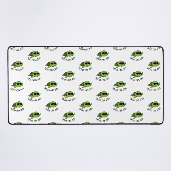 Item preview, Turtley Cool Dude Funny Turtle Pun designed and sold by punnybone.