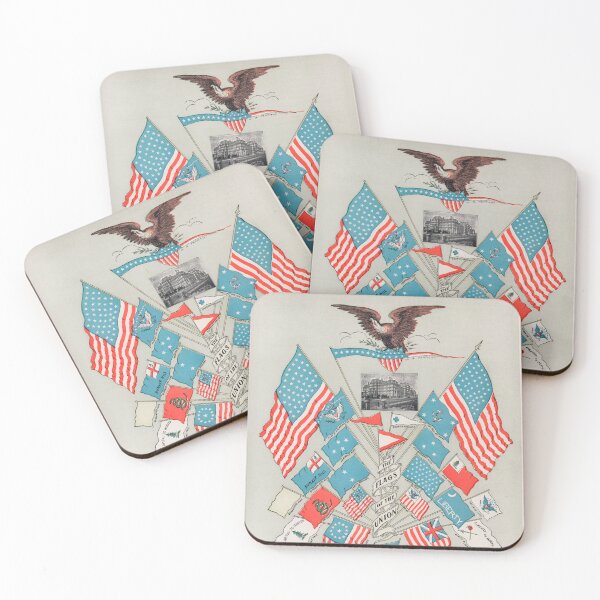 Item preview, The Flags of the Union designed and sold by fleurdesignart.