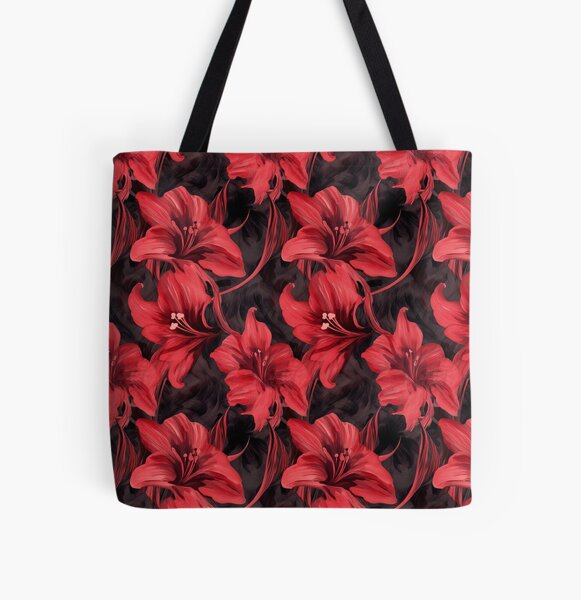 Lijmina - Lily Pattern (4/4) All Over Print Tote Bag