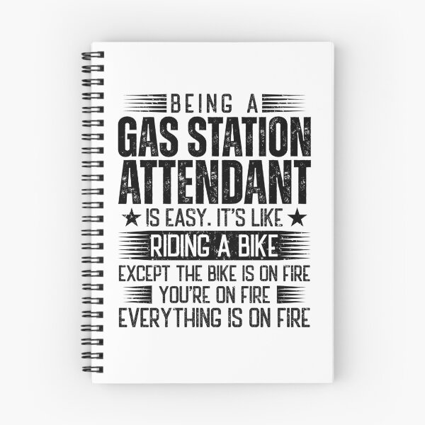 Item preview, Being A Gas Station Attendant Is Easy designed and sold by wittyshop.