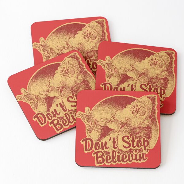 Item preview, Don't Stop Believing in Santa Vintage designed and sold by flippinsg.