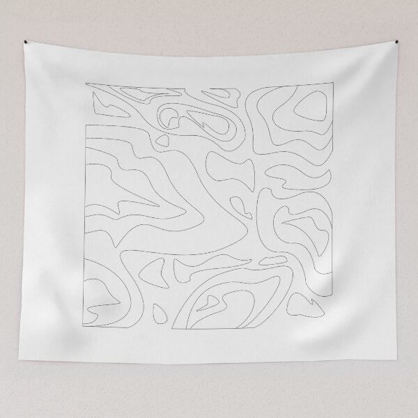 Aperçu de l'œuvre Abstract Seamless Pattern 02- Off White créée et vendue par Studio Grafiikka.