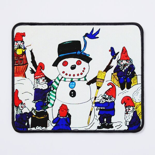 Item preview, THE GNOMES BUILD A SNOWMAN designed and sold by JoAnnHayden.