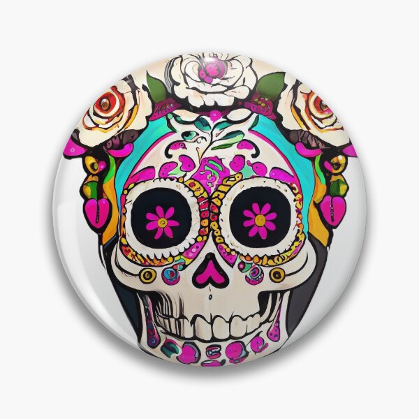 Item preview, Mexican Skull V2 designed and sold by lizzbethgz.