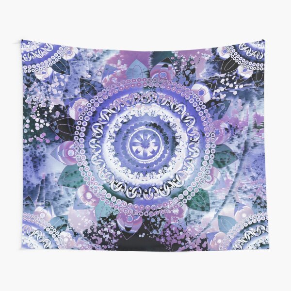 Hyacinth Mandala Tapestry