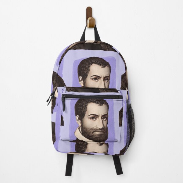 Item preview, Italian Composer Giovanni Pierluigi da Palestrin - purple - illustration designed and sold by Litstoy.