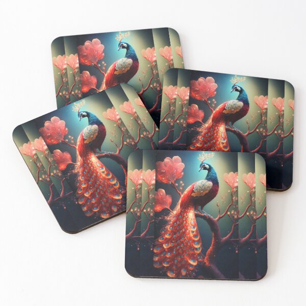 Item preview, Red Peacock designed and sold by JayaNayak.