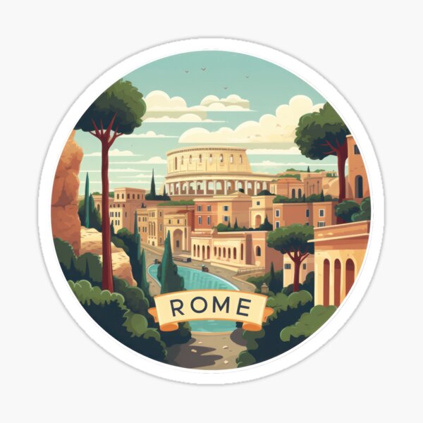 Item preview, Visit Rome designed and sold by duke818.