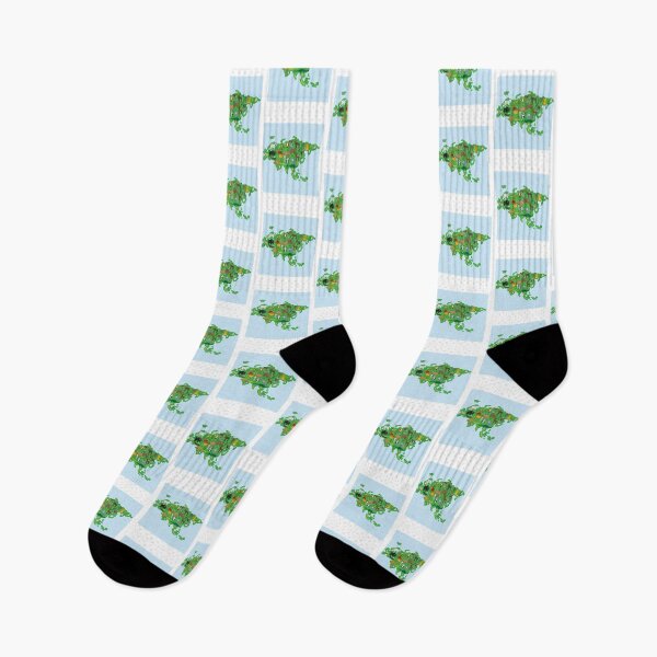 Item preview, Eurasia Animal Map Green designed and sold by akeem-waynez.