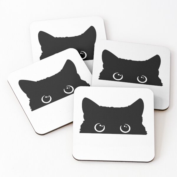 Item preview, Peeking Cat  designed and sold by erasmuswar.