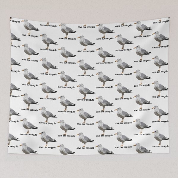 Item preview, Save our Seagulls designed and sold by erasmuswar.
