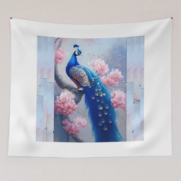 Item preview, Snow sagal peacock bird designed and sold by JayaNayak.