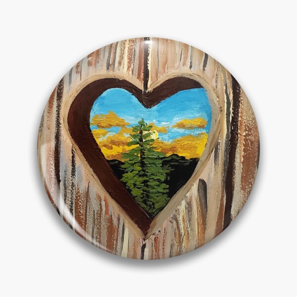 Item preview, Heart-Shaped Hole in Fence designed and sold by KayleeRoseArt.