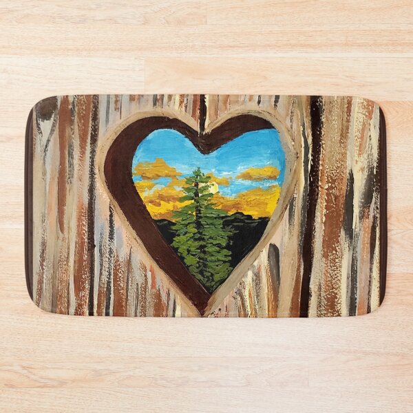 Item preview, Heart-Shaped Hole in Fence designed and sold by KayleeRoseArt.