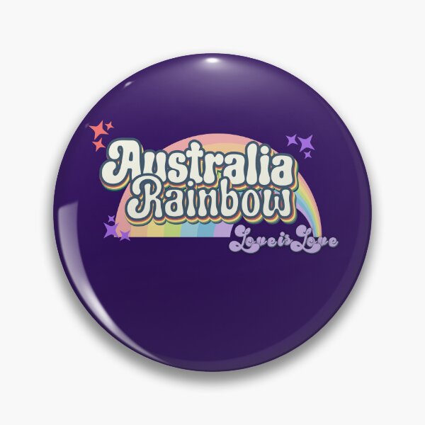 Item preview, Australia Gay Pride Rainbow designed and sold by FrescoDesign.