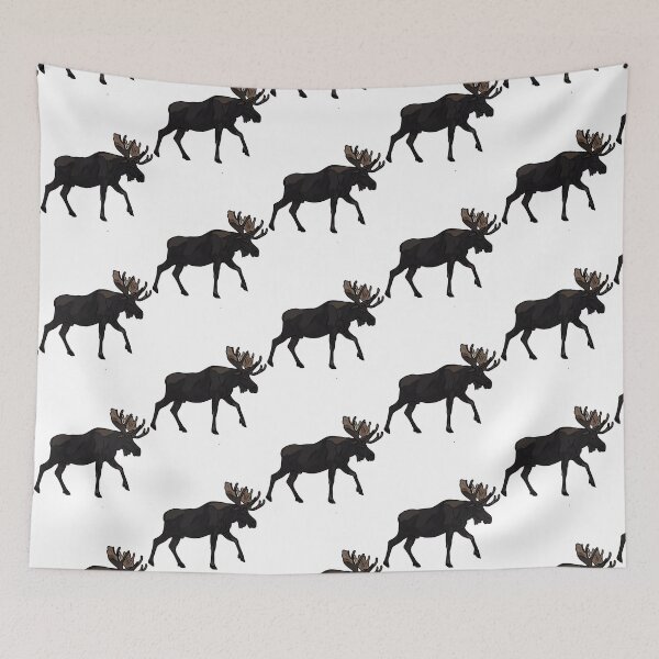 Item preview, Moose cartoon illustration designed and sold by culp-veronique.