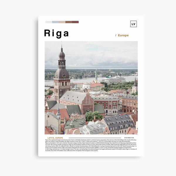 Item preview,  riga  poster landscape designed and sold by paulrommer.