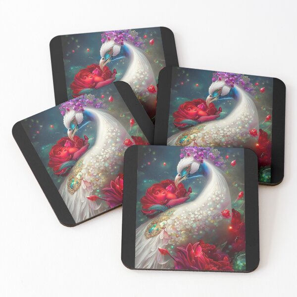 Item preview, The flower peacock designed and sold by JayaNayak.