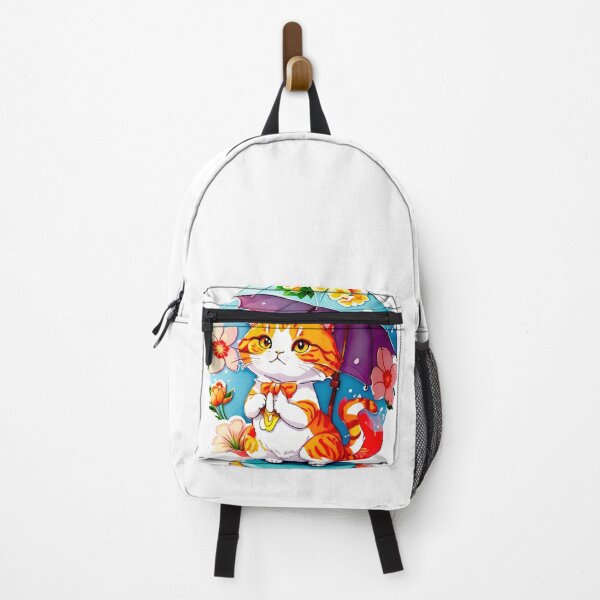 Item preview, Floral Cat with Umbrella  designed and sold by khachiche.