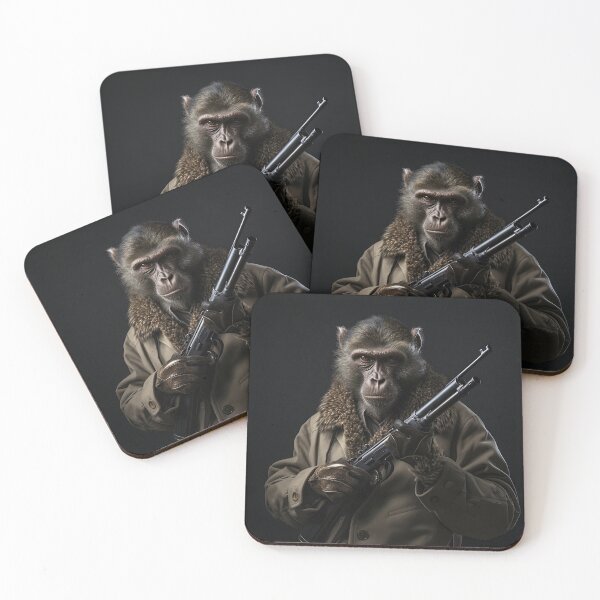 Item preview, Robbie Ripper the Robber Baboon designed and sold by BrushstrokesA.