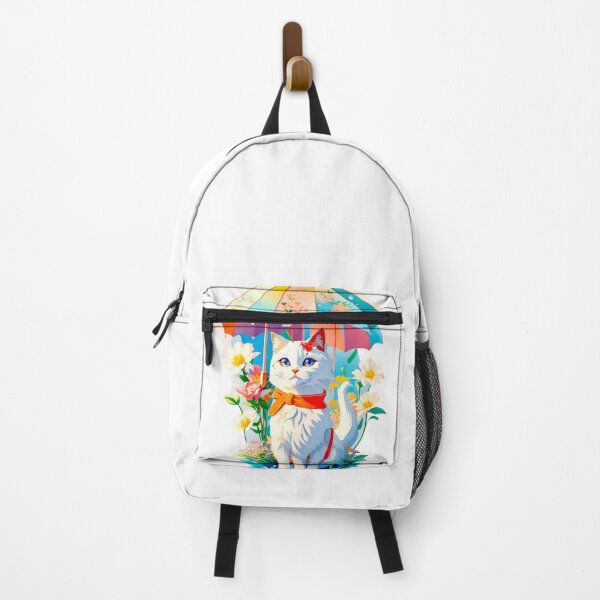 Item preview, Floral Cat with Umbrella  designed and sold by khachiche.