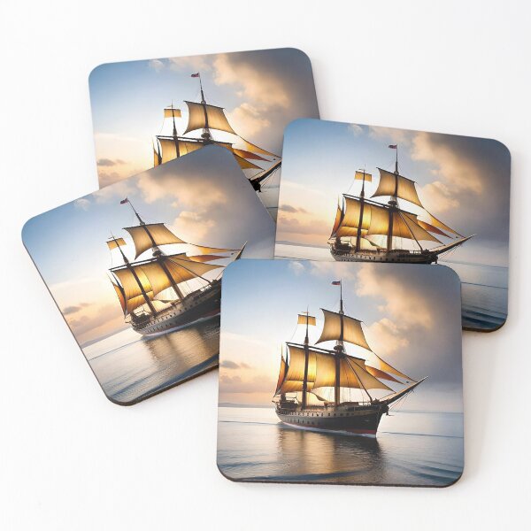 Item preview, Boat in ocean designed and sold by eriCkGomeRyn.
