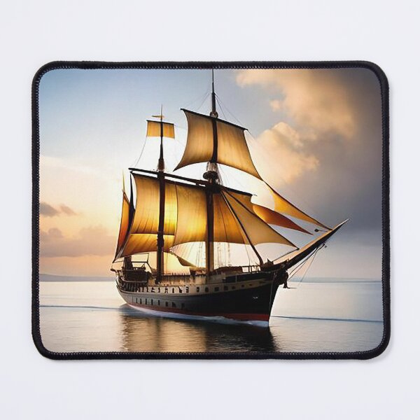 Item preview, Boat in ocean designed and sold by eriCkGomeRyn.