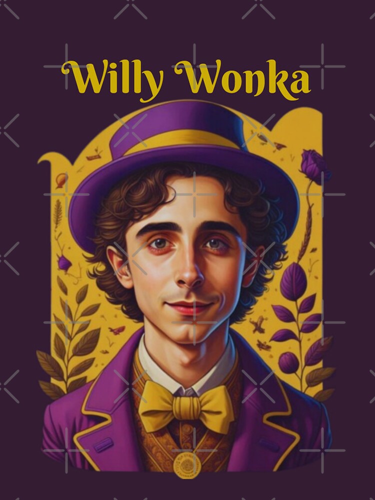 Timothee Chalamet Willy Wonka, Willy Wonka 2023 iPhone Case for