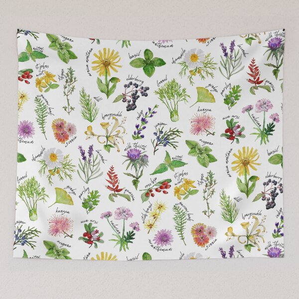 Item preview, Plants & Herbs Alphabet designed and sold by theKindredPines.